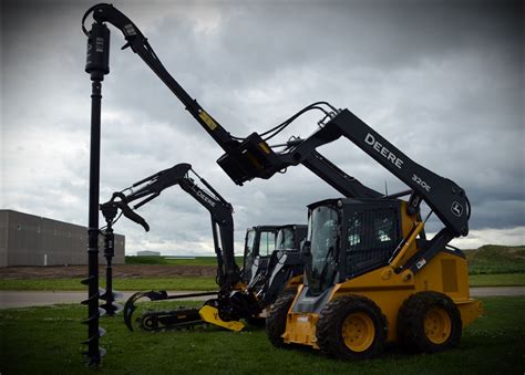 digga skid steer auger attachment|boring attachment for skid steer.